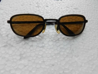 Ray Ban Sunglasses RB3047 W3142 Brown Gunmetal Wrap Mde in Italy Vintage - Image 1 of 4