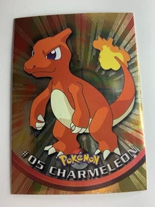 1999 Topps Pokemon TV #05 Charmeleon Silver Foil Black Logo (Rays 2nd Print) - Picture 1 of 2