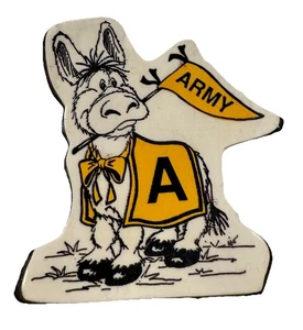 West Point Army Black Knights NCAA Mule Donkey College Football Fridge Magnet - Picture 1 of 6