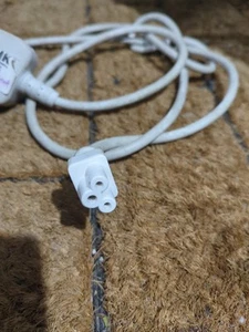 Genuine Apple iMac Longwell Mains Power Charger Lead Cable Cord UK Plug - Afbeelding 1 van 3