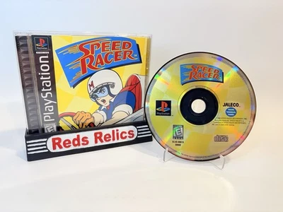 Speed Racer (Sony PlayStation 1, 1998) PS1 CIB Complete Near Mint Condition Rare - Image 1 of 4