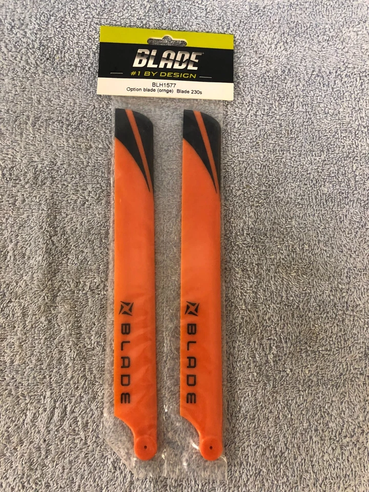 Blade 230 S Main Rotor Blade Set Orange BLH1577