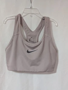 Sujetador deportivo para mujer Nike Swoosh talla pequeña malva claro - sin relleno - Imagen 1 de 6