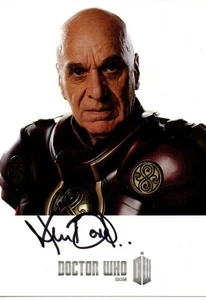 Doctor Who Autograph: KEN BONES Genuine Signed Cast Card - Picture 1 of 1