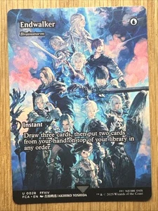 Endwalker - Brainstorm (Showcase) -MTG - FINAL FANTASY #28 - Picture 1 of 2
