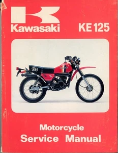 Manual de taller Kawasaki - KE125 - 1978-1982 - 99924-1010-04 - Imagen 1 de 5