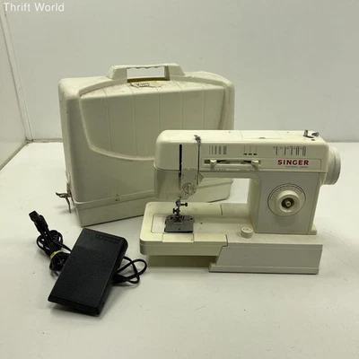 Máquina de Coser Singer Modelo 3314 C Control Electrónico Vintage con Pedal Estuche Foto 1 de 4