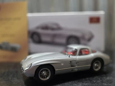 CMC 1955 Mercedes-Benz 300 SLR Uhlenhaut Coupe 1:18 Scale Diecast Car M-076 - Image 1 of 4