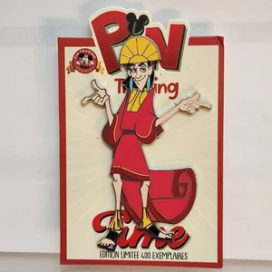 DLP DLRP Paris Pin Trading Time Emperor's New Groove Kuzco LE 400 Disney Pin - Picture 1 of 1