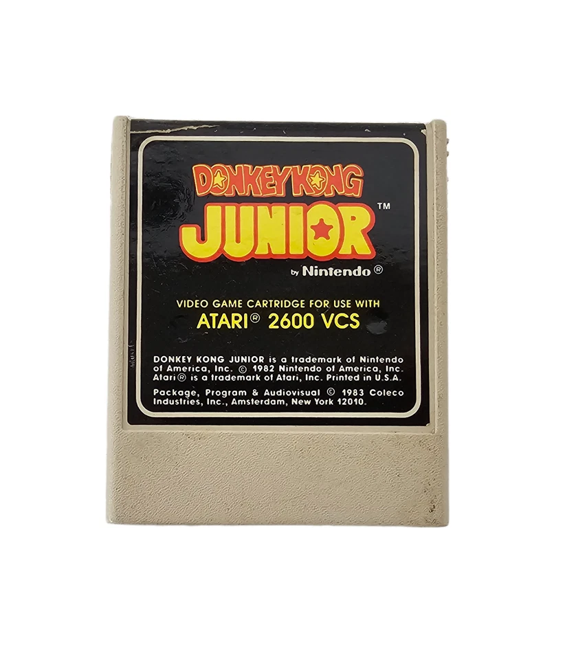 Videojuego de plataformas clásico Donkey Kong Junior Atari 2600 Foto 1 de 1