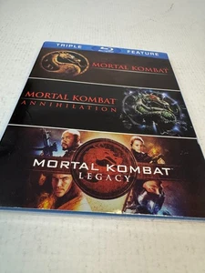 Mortal Kombat / Annihilation / Legacy Triple Feature Blu Ray Liu Kang - Blu-ray - Picture 1 of 2