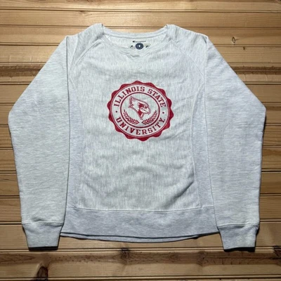 Sudadera para mujer Illinois State University Champion tejido inverso pequeña Foto 1 de 4