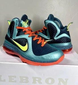 Nike LeBron 9 Cannon 469764-004 Basketball Sneakers LeBron James Size 9.5 Men's - Picture 1 of 9