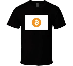 Bitcoin Japan Flag T Shirt - Picture 1 of 2