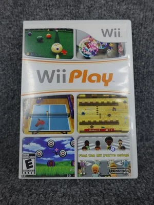 Wii Play Game for Nintendo Wii COMPLETE with Manual CIB - Image 1 of 4