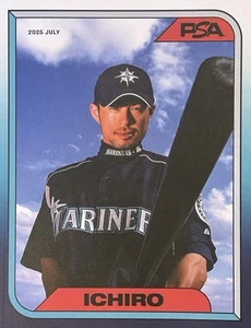 PSA Magazine July 2025 Ichiro Cover Mariners HOF - Picture 1 of 3