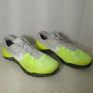 Nike Shoes Mens 11 Yellow Metcon 3 Running Sneakers Weightlifting Gym Workout - Picture 1 of 9