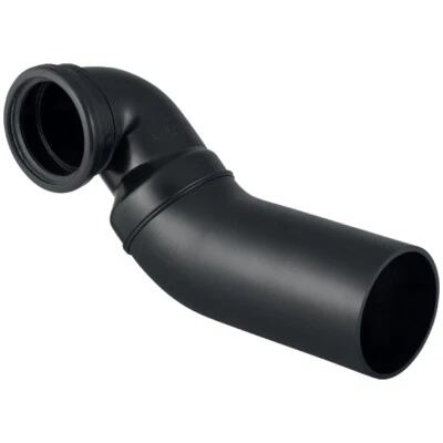 GE PE Anschlussbogen 90Gr für Wand-WC links gekröpft mit Erweiterung d110/90 - Bild 1 von 4