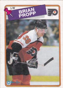 88/89 OPC...BRIAN PROPP...CARD # 168...FLYERS..FREE COMBINED SHIPPING