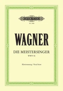 The Mastersingers of Nuremberg Piano, Voice Piano/Vocal Music Wagner Edition Pet - Picture 1 of 2