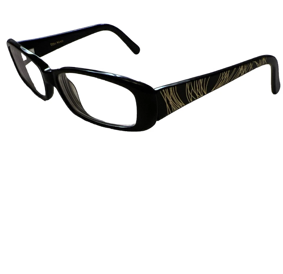 Vera Wang V044 Eyeglasses BLACK 53/15/135 Frames Only 22900 - Image 1 of 4