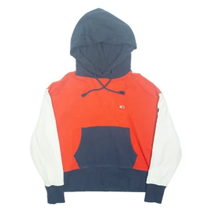 TOMMY HILFIGER Womens Red Hoodie S - Picture 1 of 6