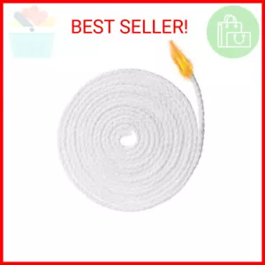 6.56 Feet Oil Lamp Wicks Replacement Braided Round Candle Wick for Oil Lamps - Picture 1 of 2