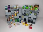Minecraft Mini Figure Lot of 42 with Collector Case Storage Cube