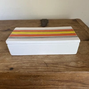 Vintage MCM Italian Aldo Londi Bitossi Rosenthal Netter Pottery Zigarettendose - Bild 1 von 13