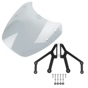 For Yamaha XSR700 ABS Motorcycle Front Windscreen Windshield With brackets - Picture 1 of 7