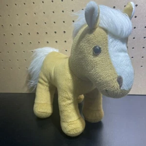 Battat Brown Horse White Mane & Tail 11" Lovey Plush Stuffed Animal Toy Cute - Picture 1 of 6