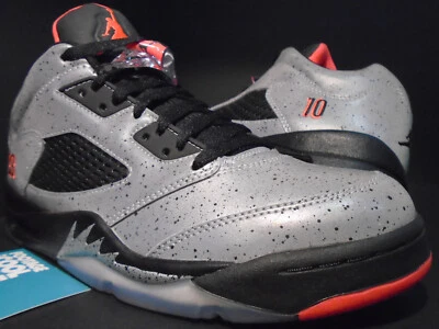 NIKE AIR JORDAN V 5 RETRO BAJO NEYMAR REFLEJO PLATA INFRARROJO NEGRO 846315-025 8 Foto 1 de 4