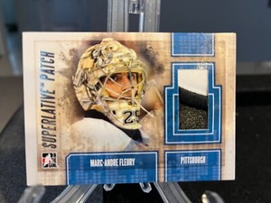 Marc-Andre Fleury 2012-13 ITG Superlative Patches Silver #SP-46 Ltd Print Run 19