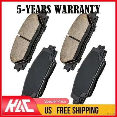 4 передних тормозных колодки D1184 для Toyota Prius C 2012-2019 - Изображение 1 из 4