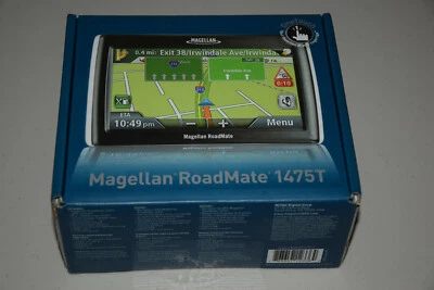 Magellan RoadMate 1475T Automotive Car GPS Navigator 4.7" Touch Screen Mountable - Image 1 of 4