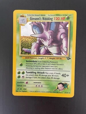 Giovannis Nidoking Holo 7/132 - Bild 1 von 2