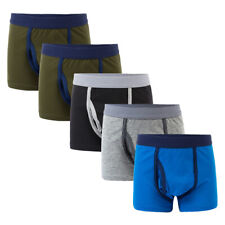 Boys Boxer Shorts Cotton 5 Pack Kids Boy Trunks Underwear Briefs 2-12 Years