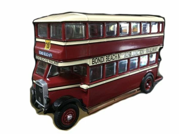 Trux TX3B 1929 Leyland TITAN Td1 Bondi Beach to Junction Double Decker Bus 1 76
