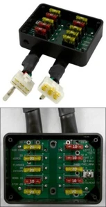 Datsun 240Z 72-3 Brand New Blade Style Direct Replacement Fuse Box SHORT PIGTAIL - Picture 1 of 4