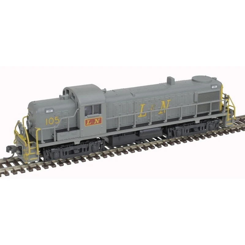 ATLAS N GAUGE DC/DCC READY RS-3 LOUISVILLE & NASHVILLE #110  PN #40005488 - Image 1 of 1