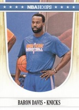 2011-12 Hoops Basketball Glossy #29 Baron Davis New York Knicks