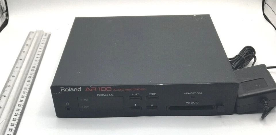 Roland Audio Recorder AR-100 Working Free Shipping - Image 1 of 4