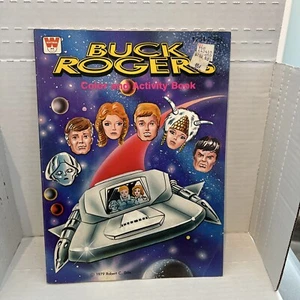 Buck Rogers Coloring and Activity book 1979 Whitman - Picture 1 of 11