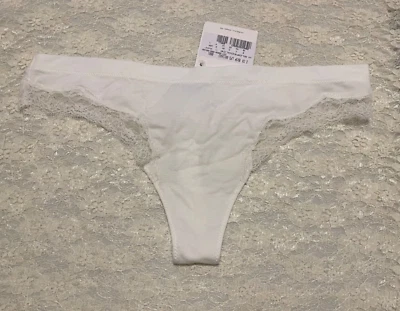 Tanga Panty La Perla Villa Toscana Dolce L Algodón Blanco Foto 1 de 2