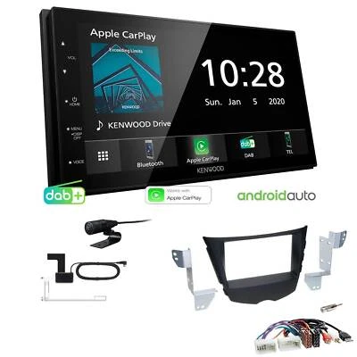 Kenwood Autoradio Apple CarPlay Android Auto DAB+ für Hyundai Veloster ab 2011 - Bild 1 von 4