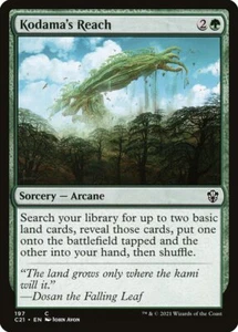 MTG Magic the Gathering Kodama's Reach (197/465) Commander 2021 LP - Picture 1 of 1