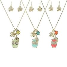 14k Yellow Gold Green Cubic Zirconia Olive Martini Glass Pendant Necklace