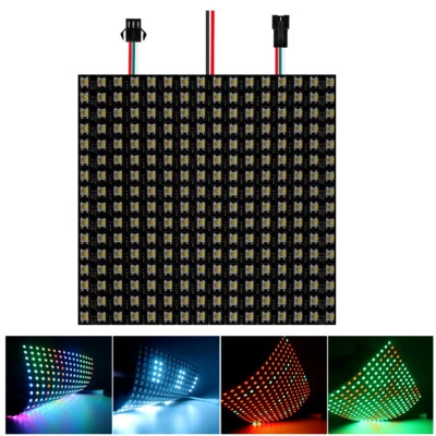 SK6812 RGBW LED Pixel Panel light 256LEDs 16x16 Digital Screen  Addressable 5V - Image 1 of 4