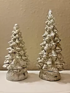 glass tree that lights up home decoration with batteries, elegant - Picture 1 of 3