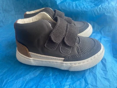 Zara Toddler Boy Gray Hi Top Shoes Size 22 , US Sz 6 - Image 1 of 4